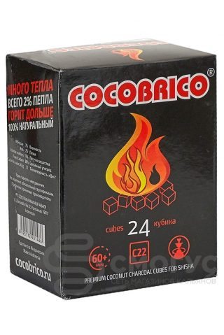 Купить Уголь для кальяна Cocobrico 24 в спб