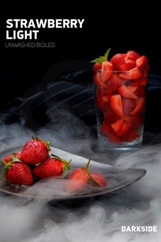 Купить табак DarkSide Strawberry Light (Клубника) в СПб