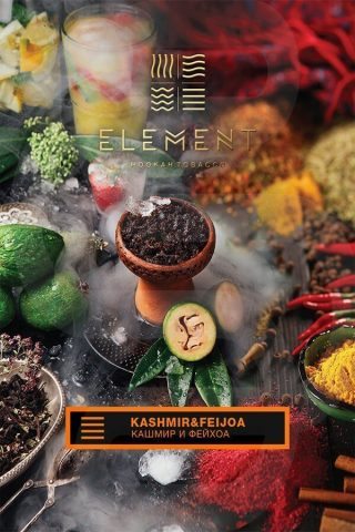 Купить табак для кальяна Element Земля Kashmir Feijoa (Кашмир Фейхоа) недорого в СПБ.