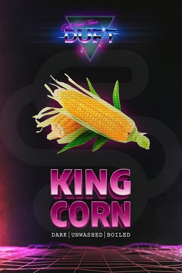 Купить табак для кальяна Duft King Corn (Варенная Кукуруза) недорого в СПБ.