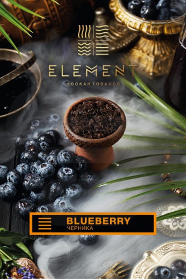 Купить табак для кальяна Element Земля Blueberry в СПб - Смогус