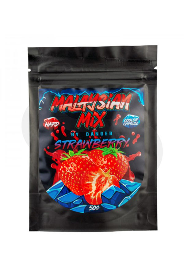 Купить кальянную смесь Malaysian Mix Strawberry Hard недорого в СПб