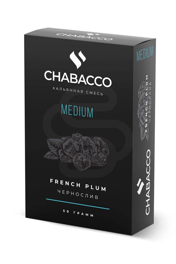 Купить кальянную смесь Chabacco Medium French Plum недорого в СПб