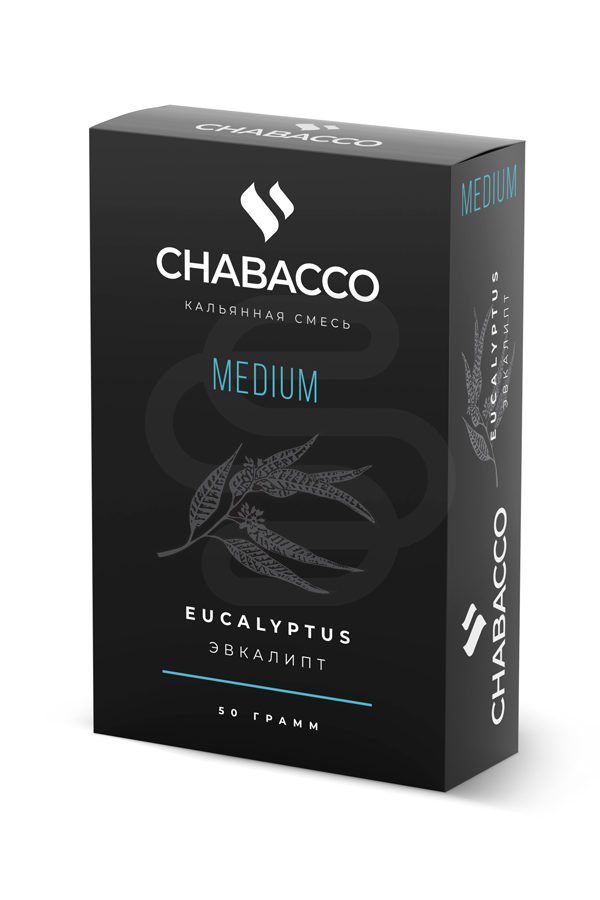 Купить кальянную смесь Chabacco Medium Eucalytus недорого в СПб