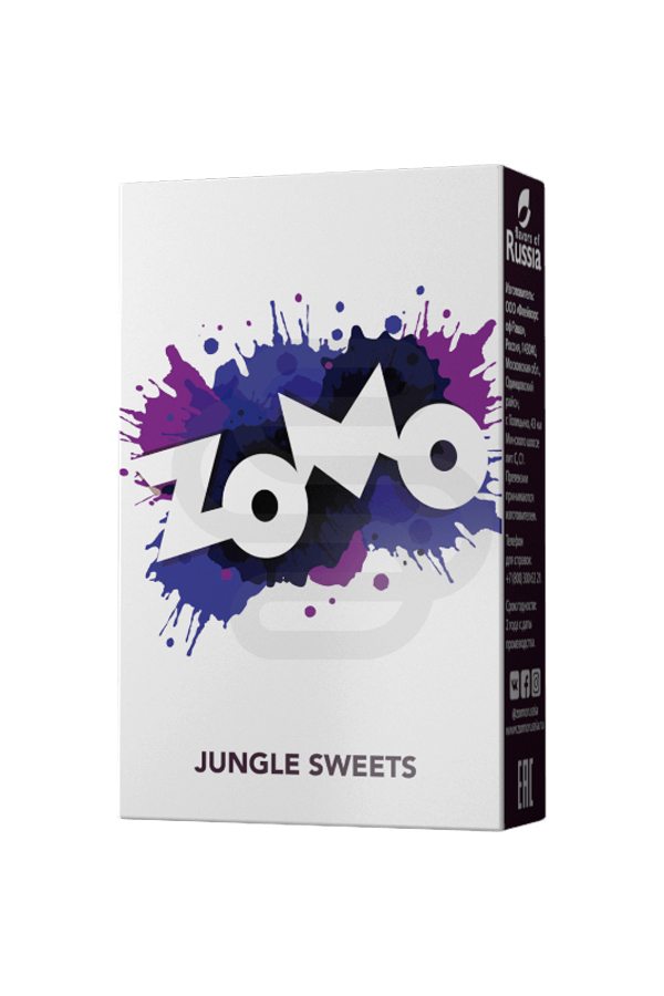 Купить табак Zomo Jungle Sweets (Дикие ягоды асаи) в СПб - Смогус