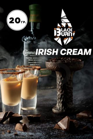 Купить табак для кальяна Black Burn Irish Cream в СПб - Смогус