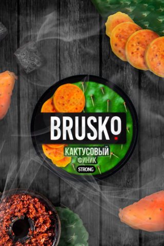 Купить кальянную смесь BRUSKO Strong Кактусовый финик в СПб
