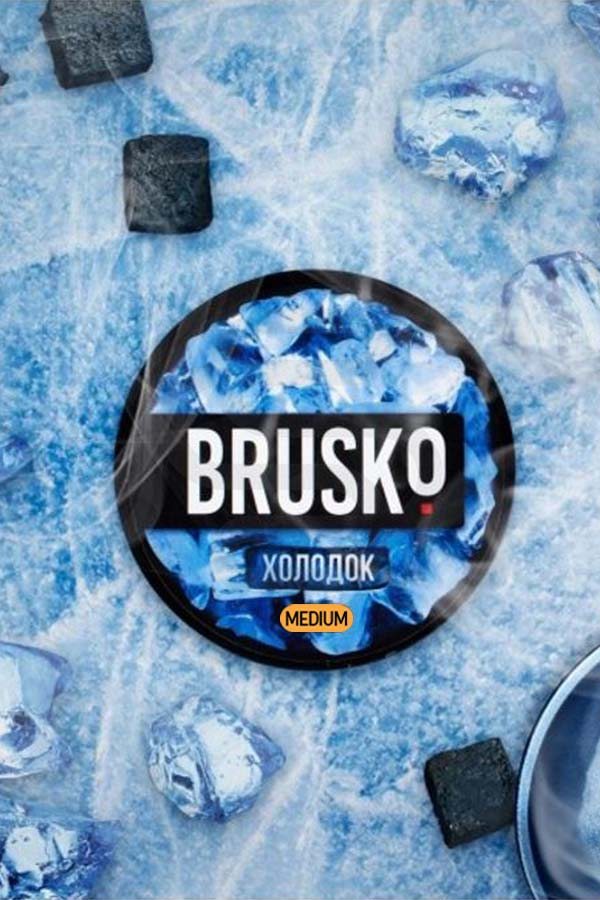 Купить кальянную смесь BRUSKO Medium Холодок в СПб - Смогус