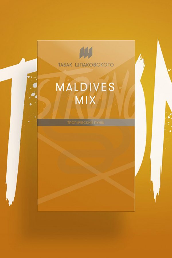 Купить табак Шпаковского Strong "Maldives mix" в СПб - Смогус