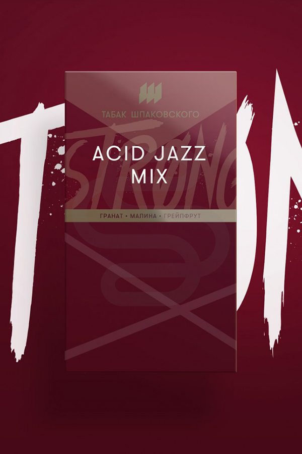 Купить табак Шпаковского Strong "Acid jazz mix" в СПб - Смогус