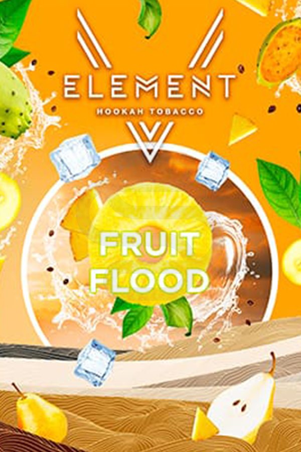 Купить табак V Element Fruit Flood в СПб недорого - Смогус
