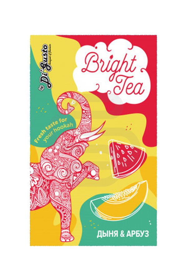 Купить кальянную смесь Bright Tea MIX Дыня и арбуз в СПб - Смогус