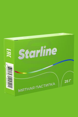 Купить табак для кальяна Starline Мятная пастилка в СПб - Смогус