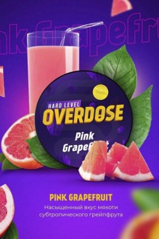Купить табак для кальяна Overdose Pink Grapefruit в СПб - Смогус