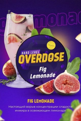 Купить табак для кальяна Overdose Fig Lemonade в СПб - Смогус